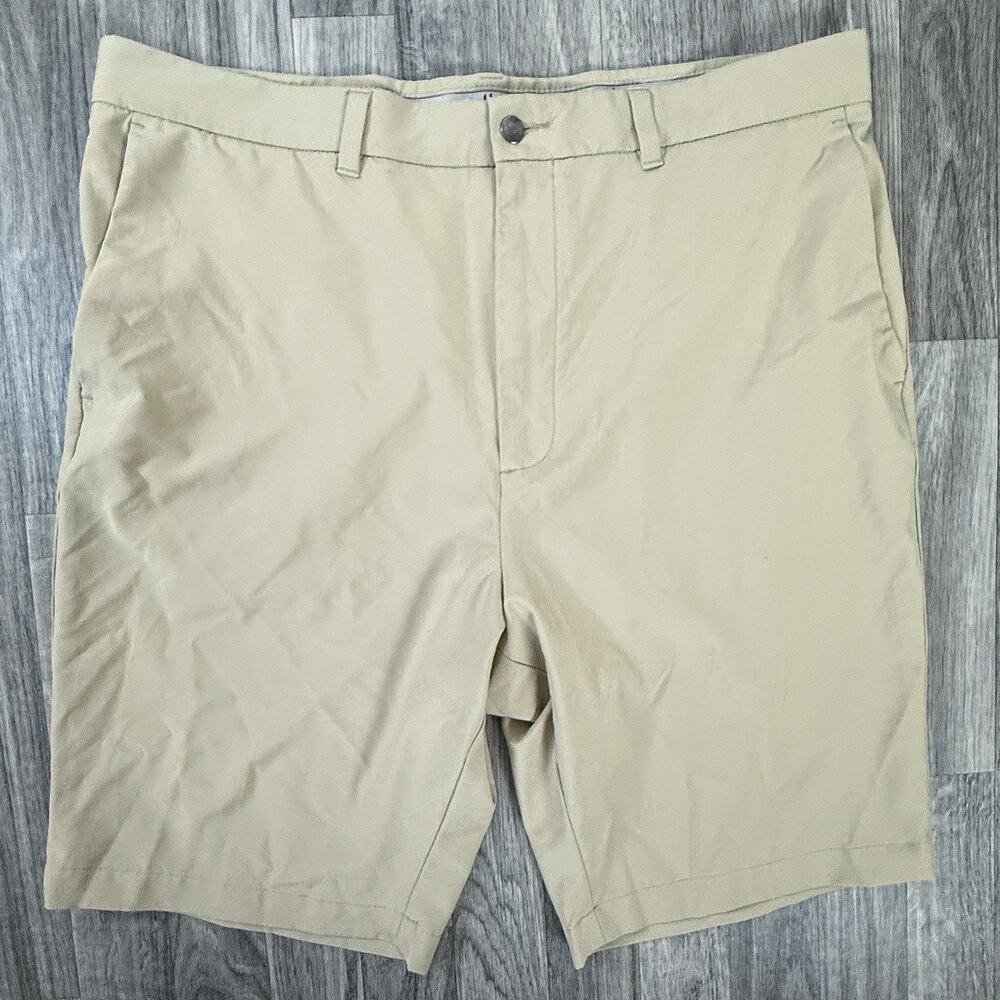 Callaway Opti-Dri Performance Golf Shorts 38T Big & Tall Stretch Tan